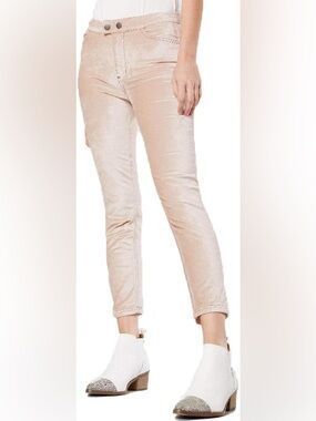 We The Free Womens Sweet Jane Velvet Skinny Fit Jeans - Champagne - 27